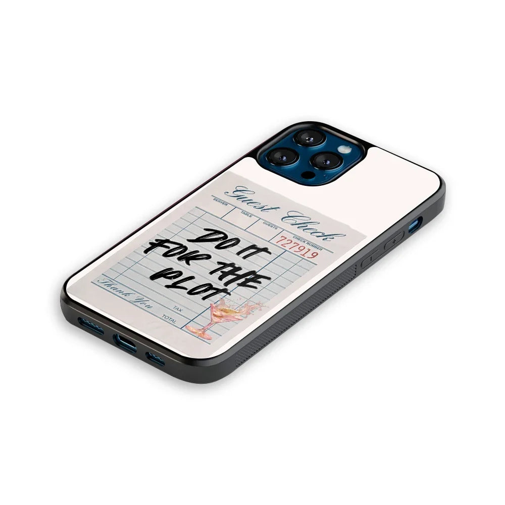 Story Sip Phone Cover | Glass Case