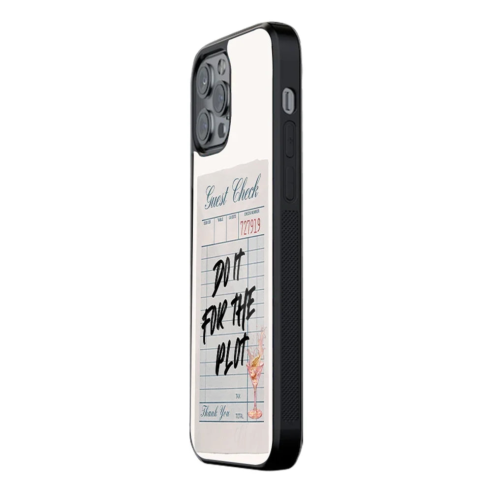 Story Sip Phone Cover | Glass Case
