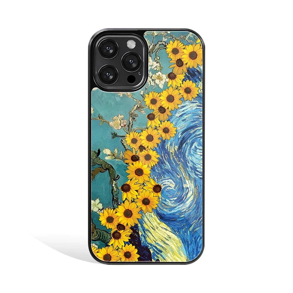 Sunflower Dreams Phone Cover | Glass Case