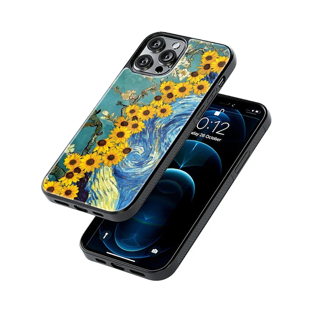 Sunflower Dreams Phone Cover | Glass Case