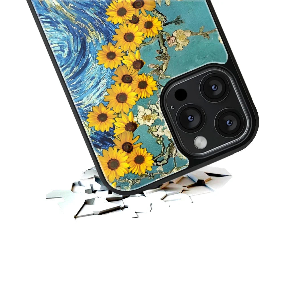 Sunflower Dreams Phone Cover | Glass Case