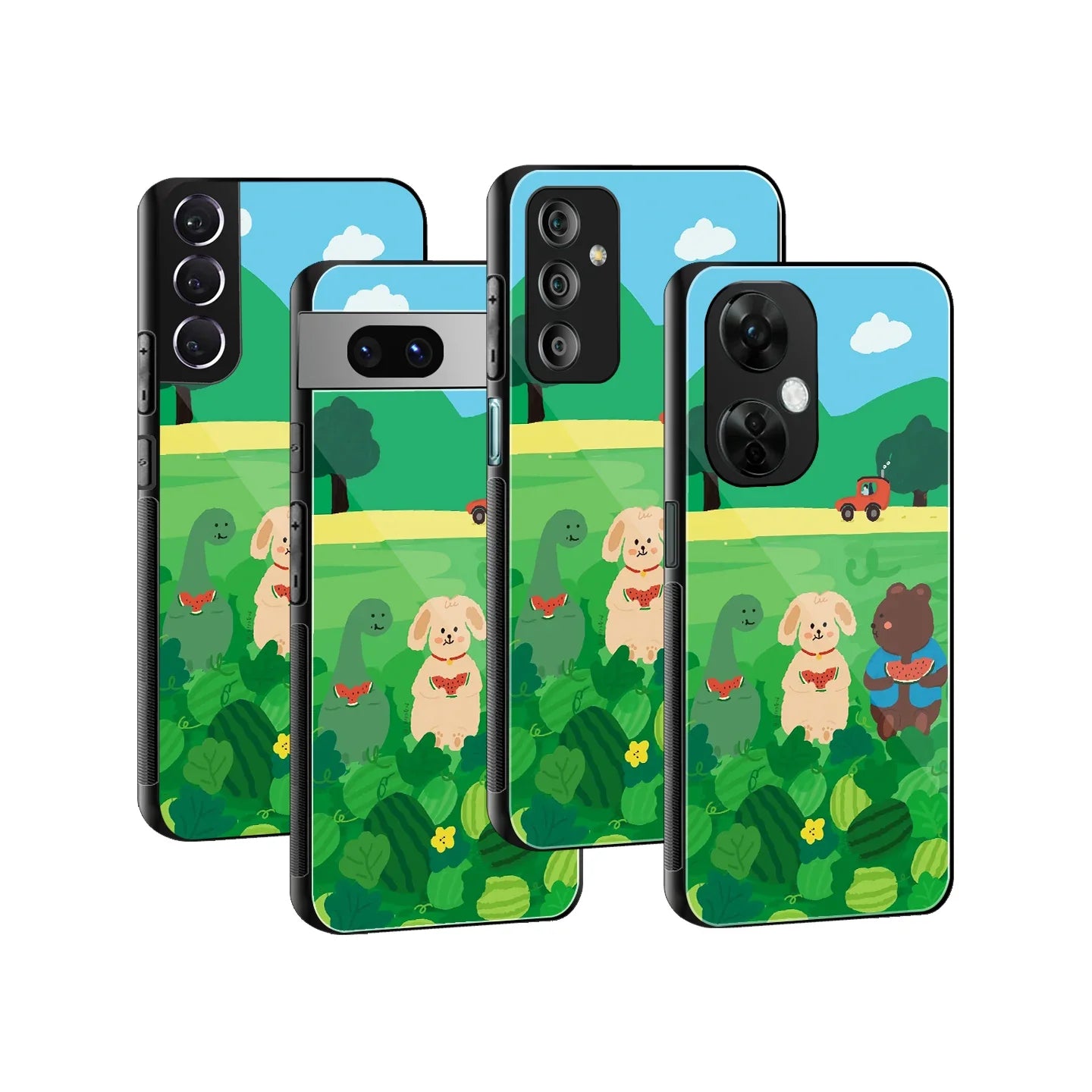 Sunny Fields Phone Cover | Glass Case