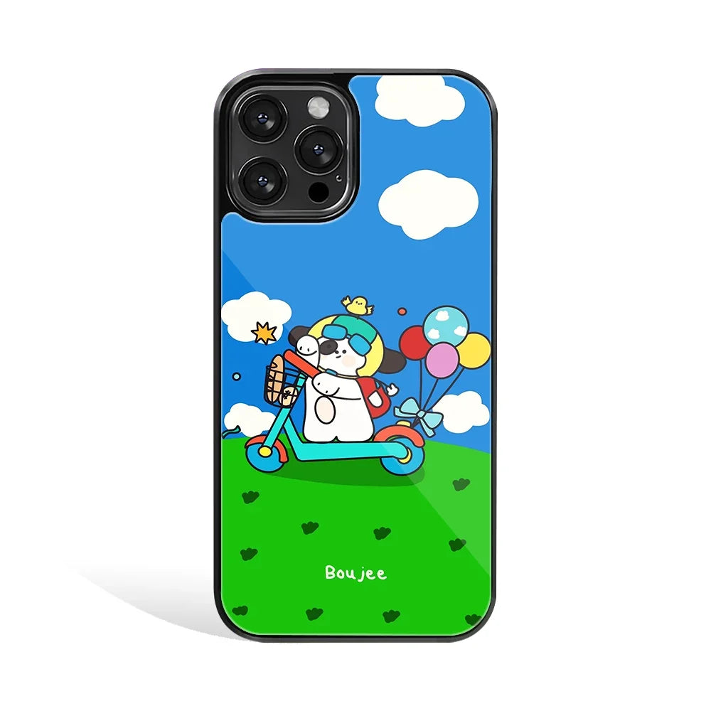 Sunny Ride Phone Cover | Glass Case