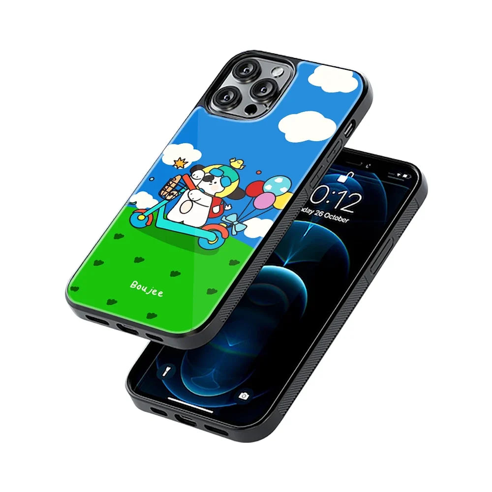 Sunny Ride Phone Cover | Glass Case