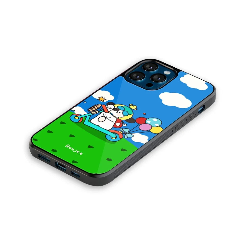 Sunny Ride Phone Cover | Glass Case