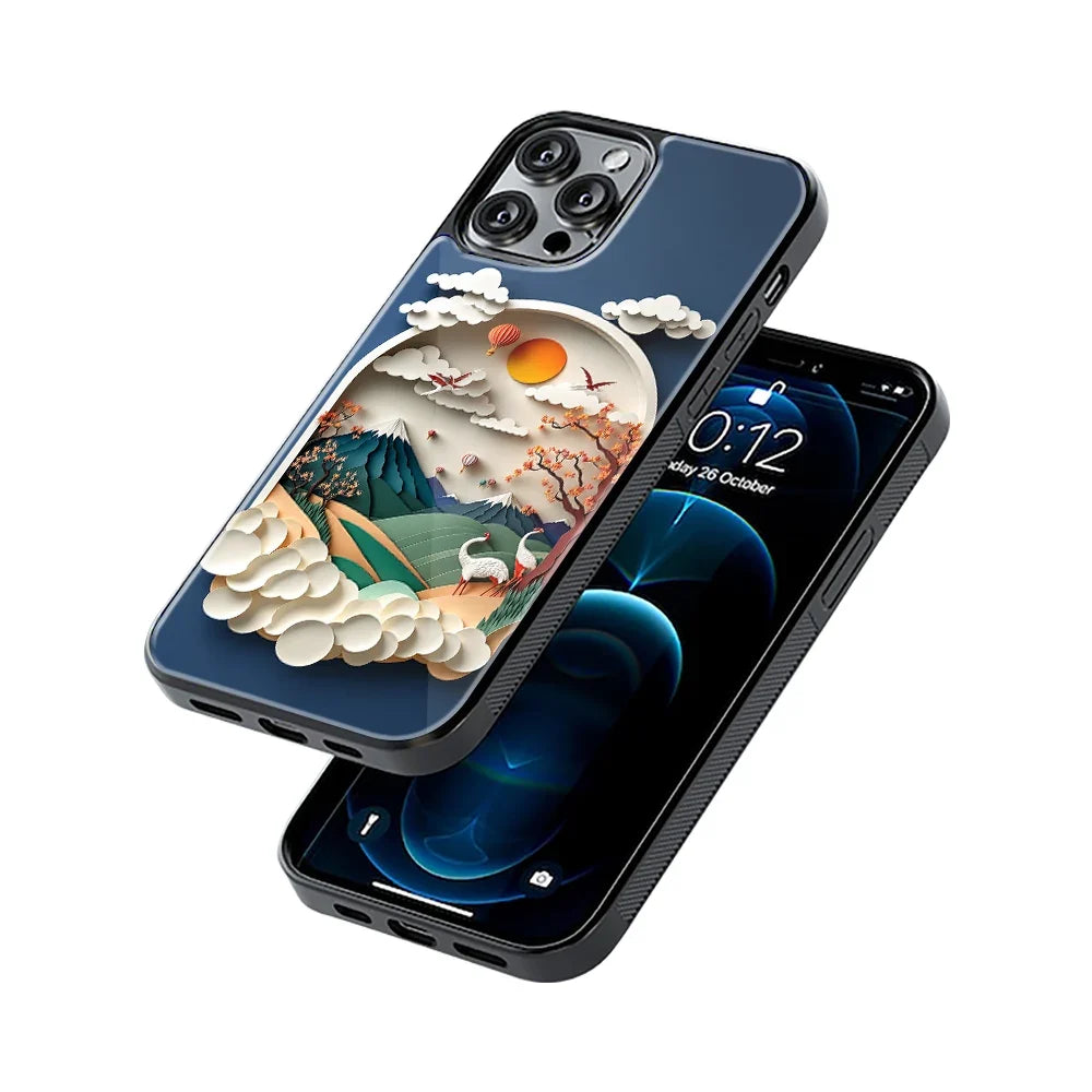 Sunrise Serenity Phone Cover | Glass Case