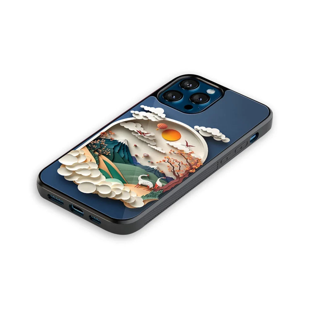 Sunrise Serenity Phone Cover | Glass Case