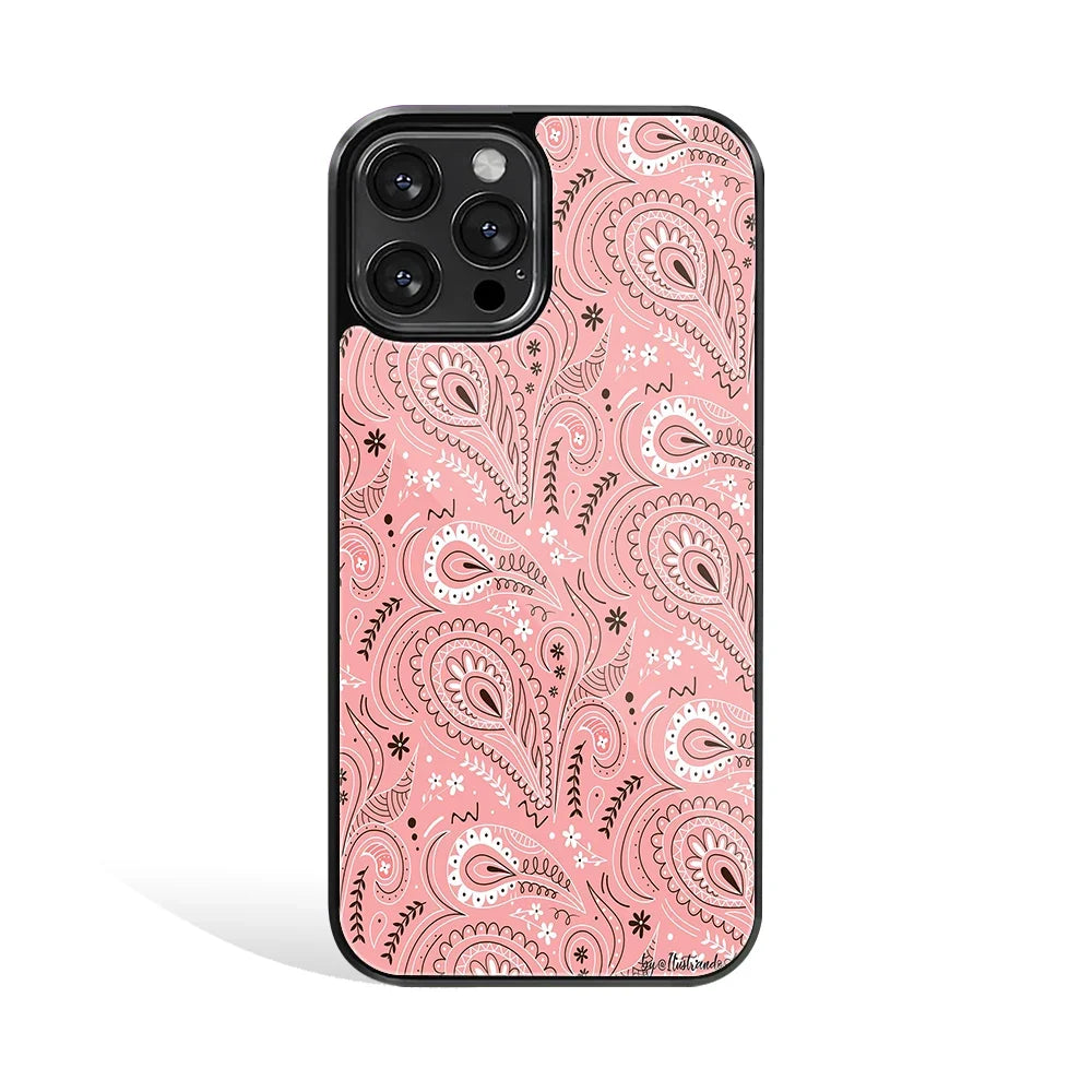 Sweet Paisley Phone Cover | Glass Case