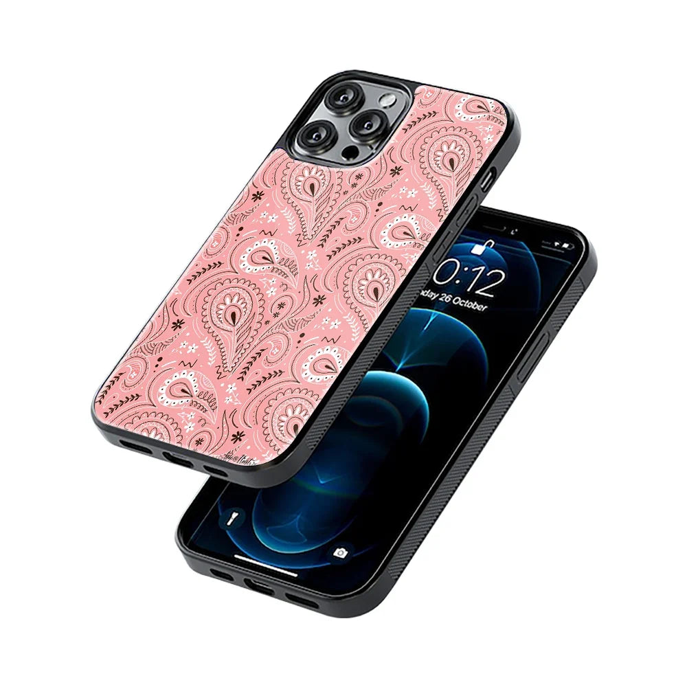 Sweet Paisley Phone Cover | Glass Case