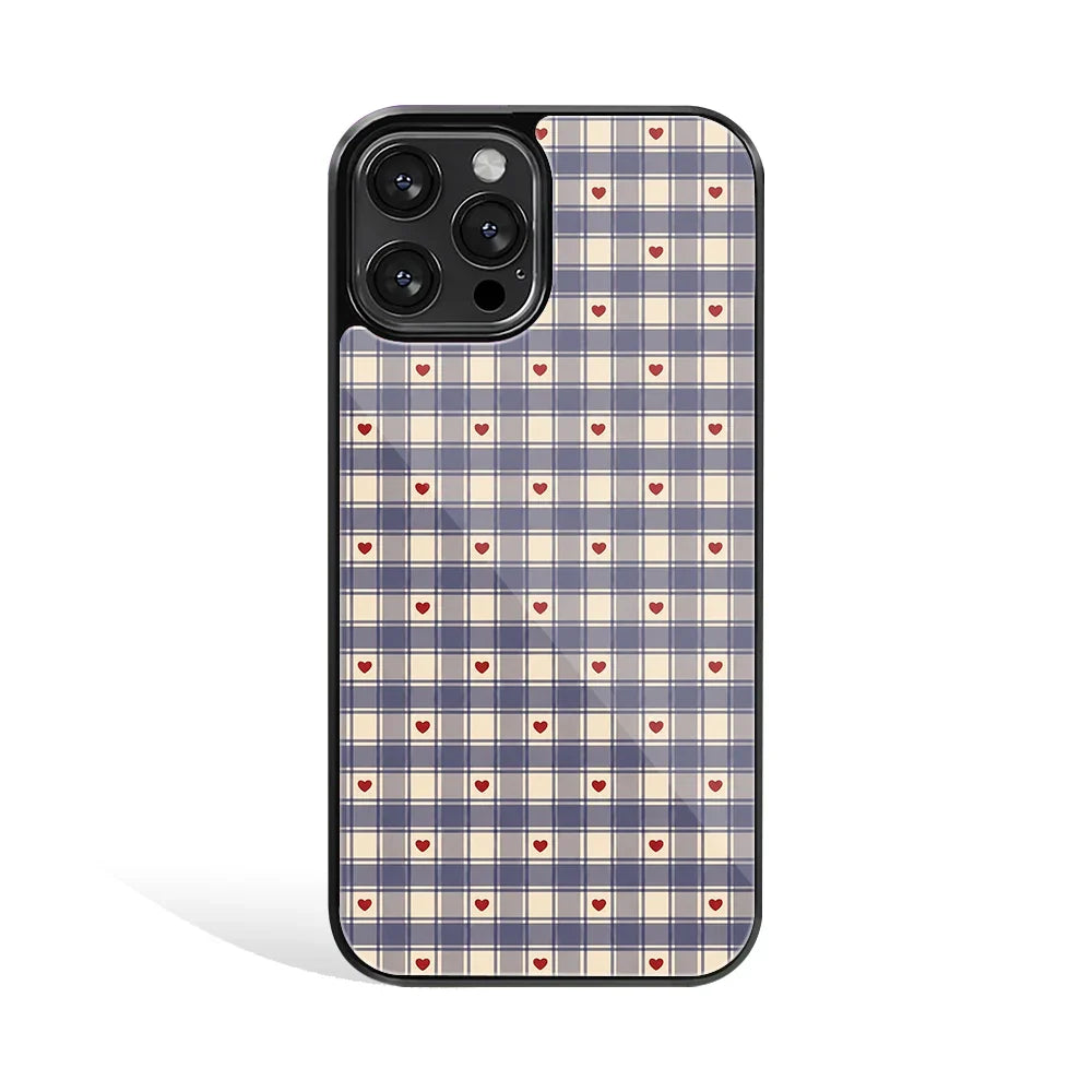 Sweet Plaid Phone Cover | Glass Case