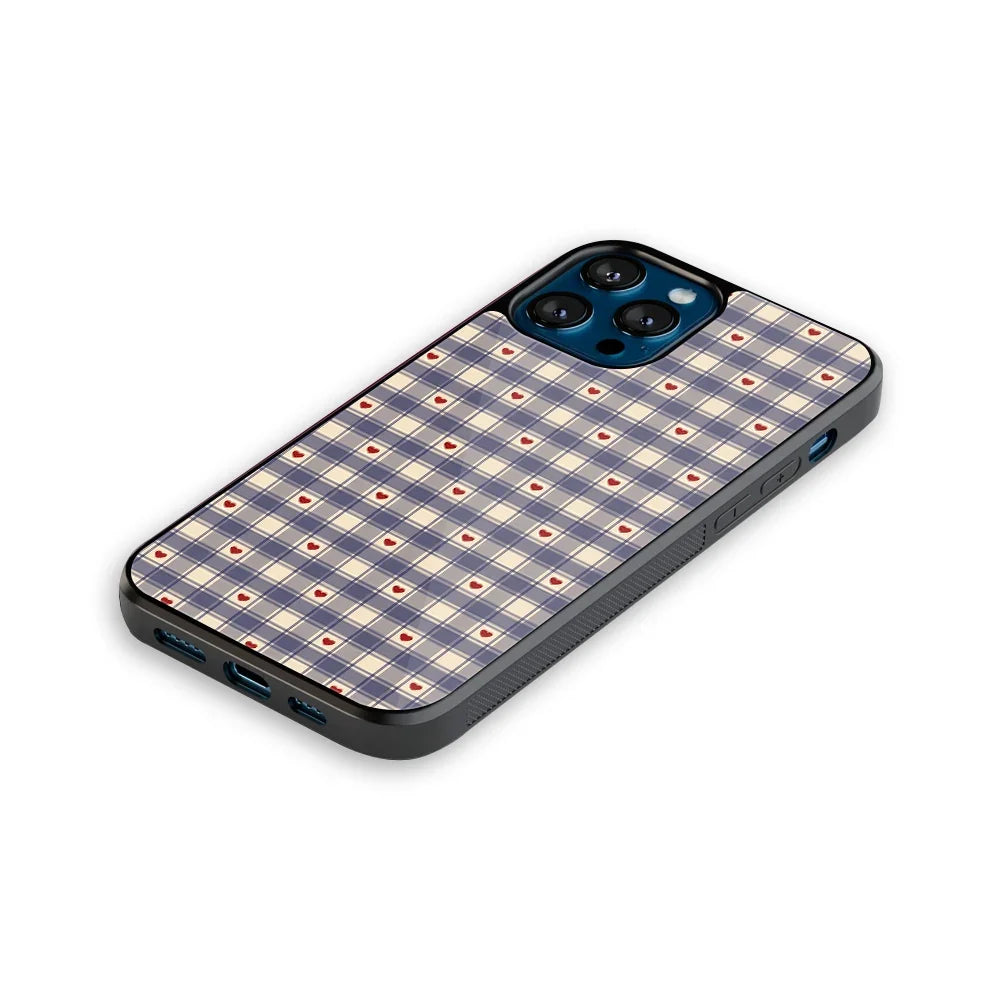 Sweet Plaid Phone Cover | Glass Case