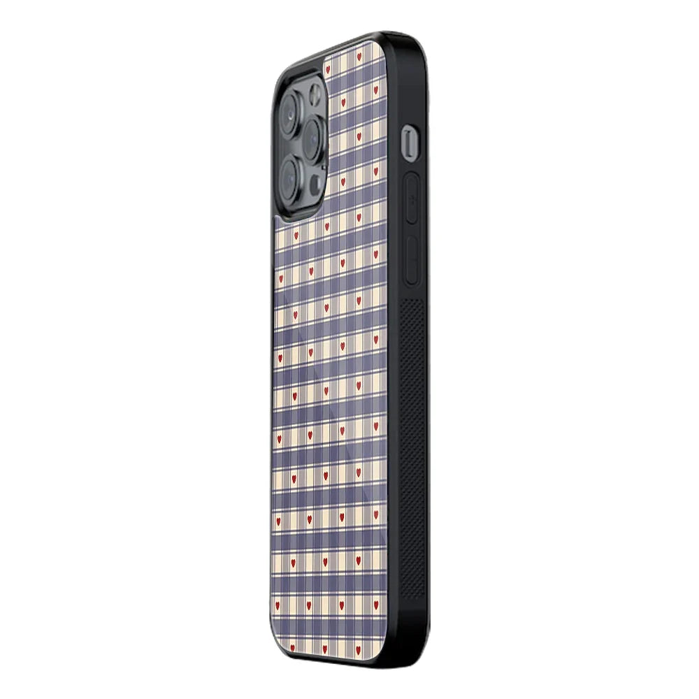 Sweet Plaid Phone Cover | Glass Case