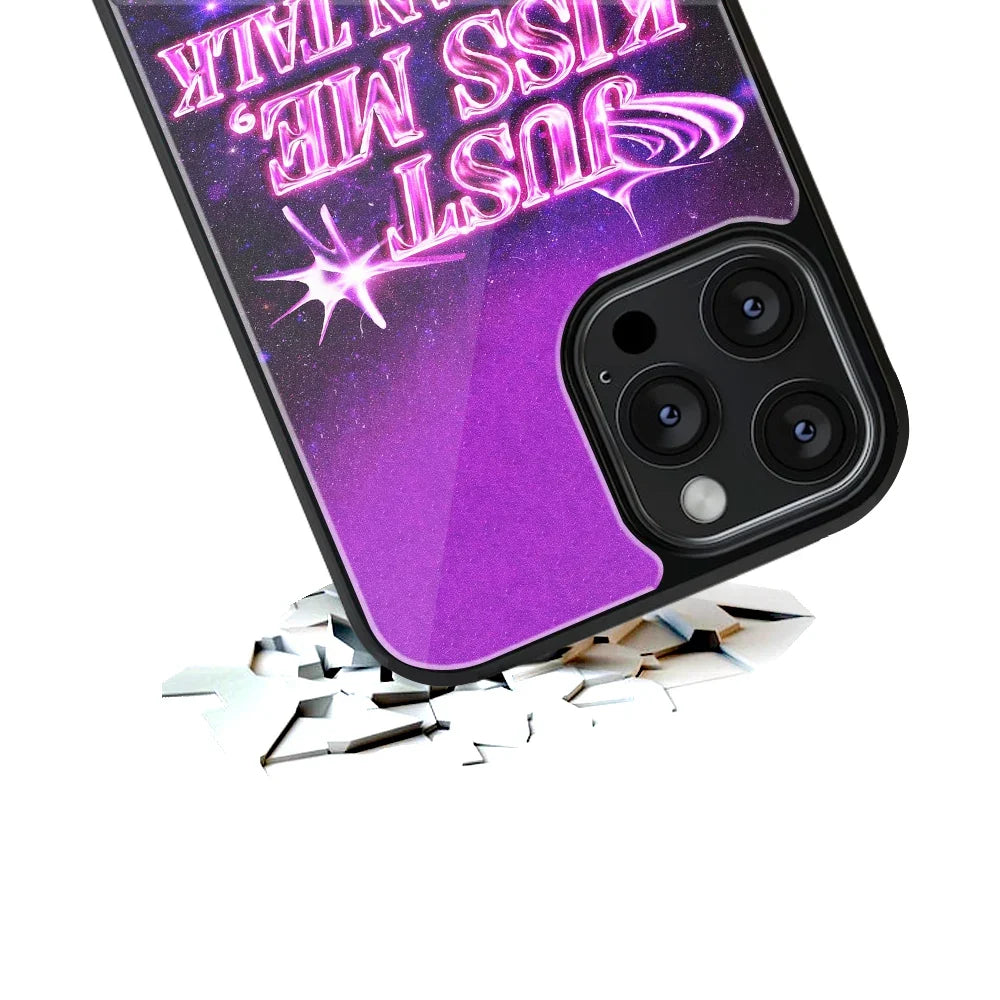 Talk Later Phone Cover | Glass Case