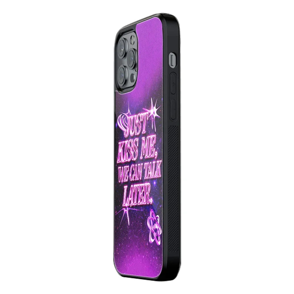 Talk Later Phone Cover | Glass Case