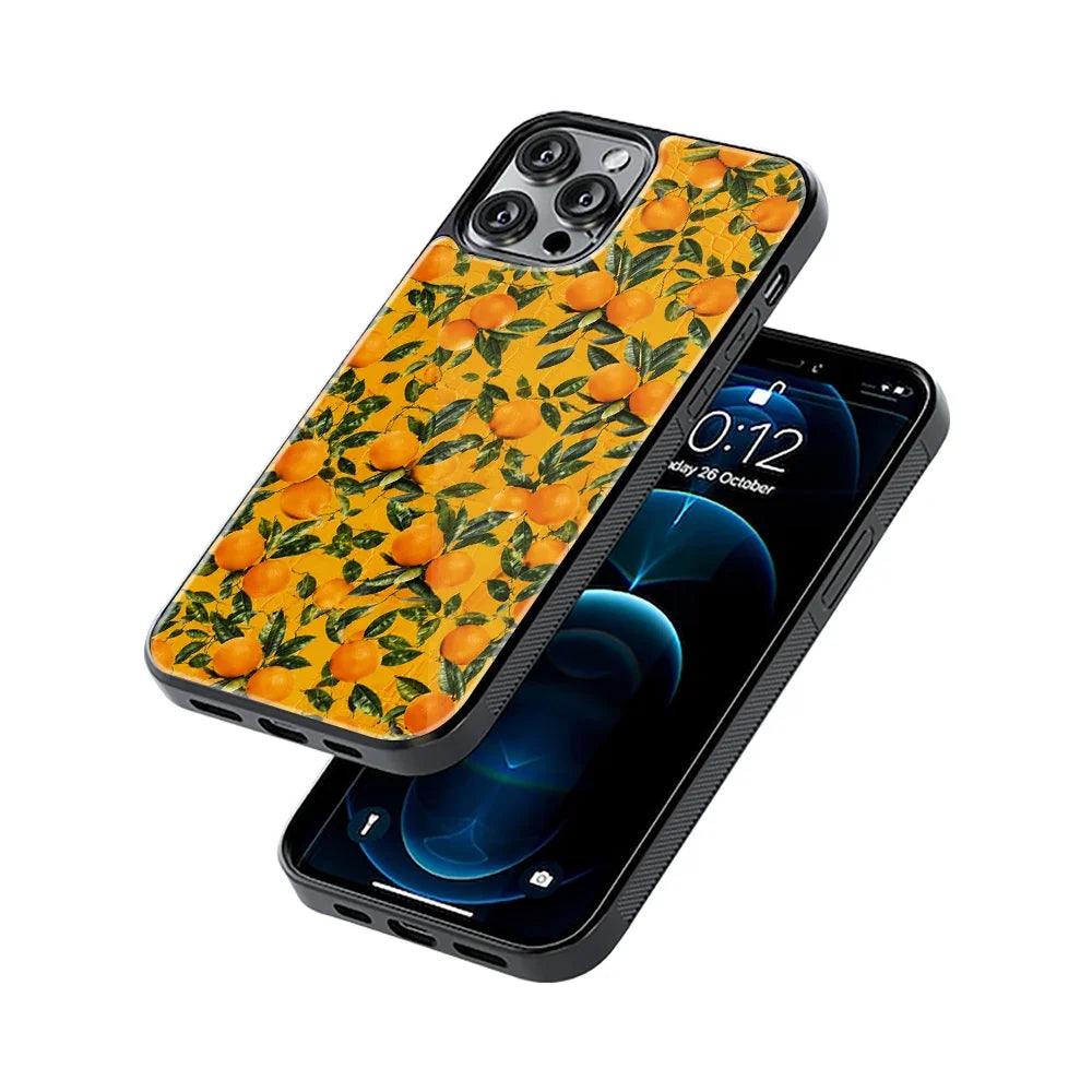Tangelo Phone Cover | Glass Case