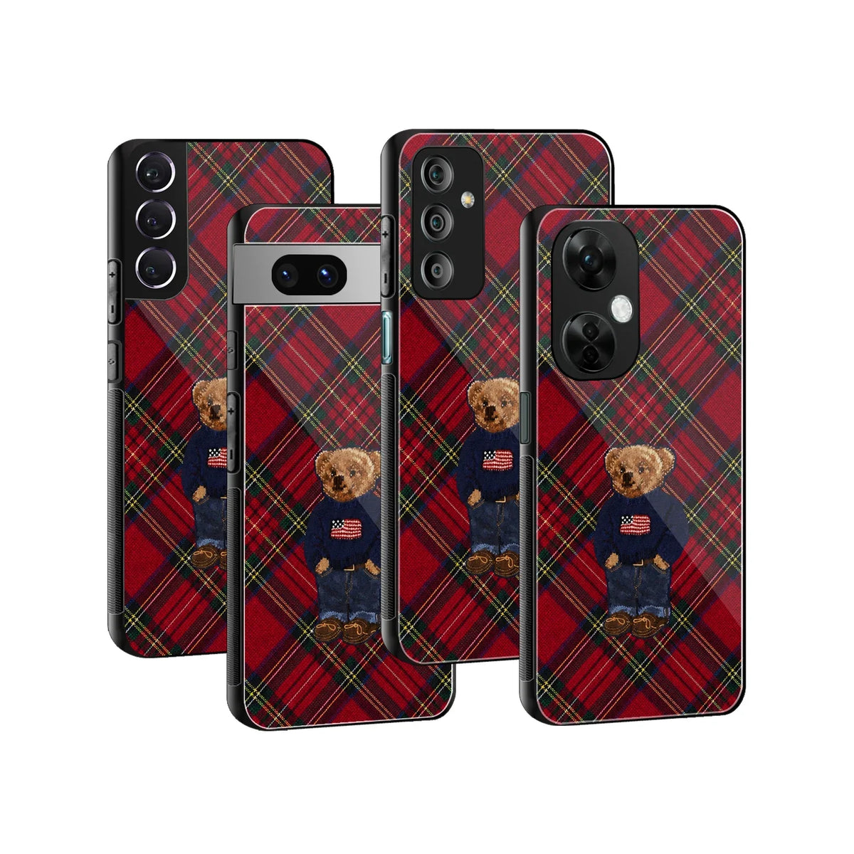 Tartan Phone Cover | Glass Case