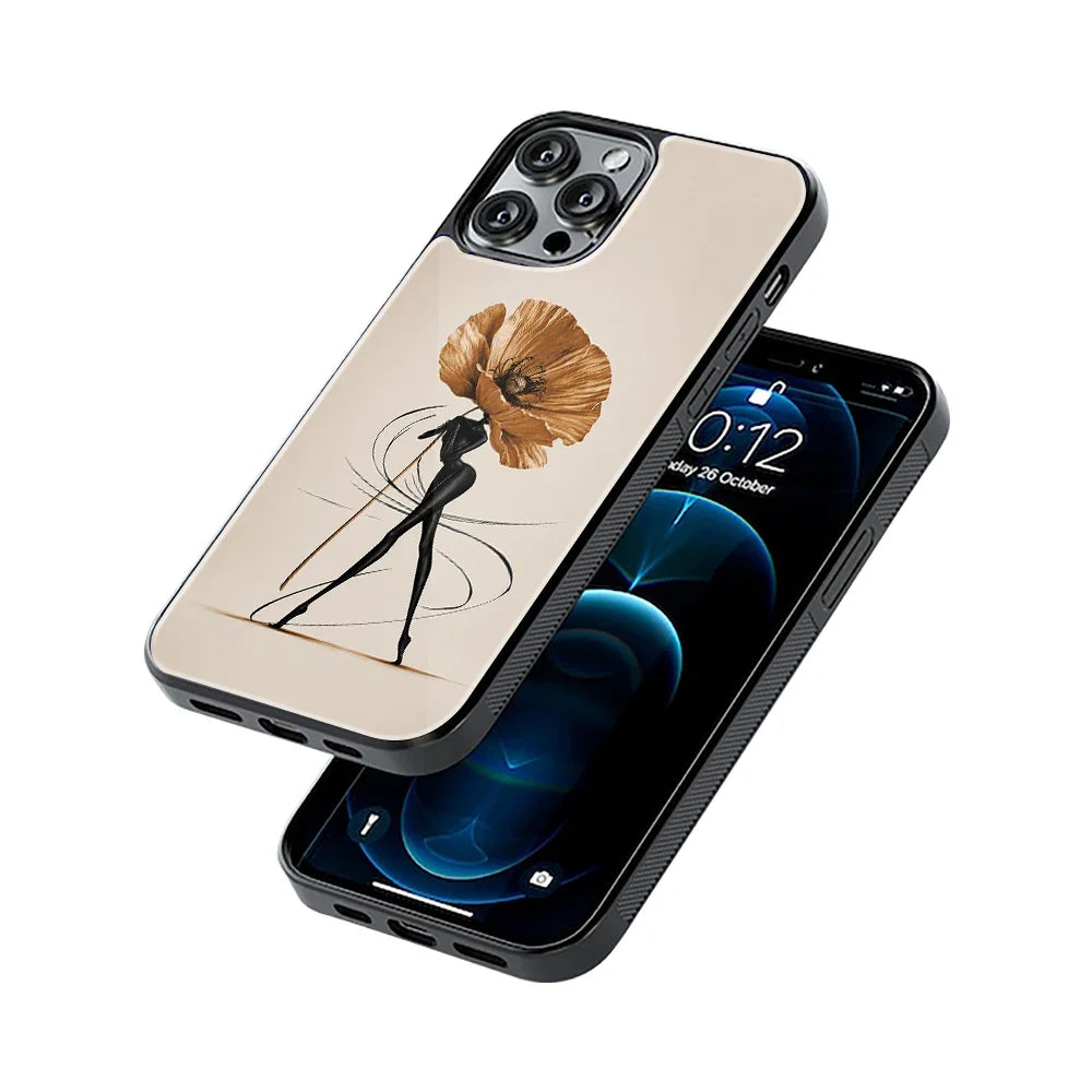 The Bachata Girl Phone Cover | Glass Case