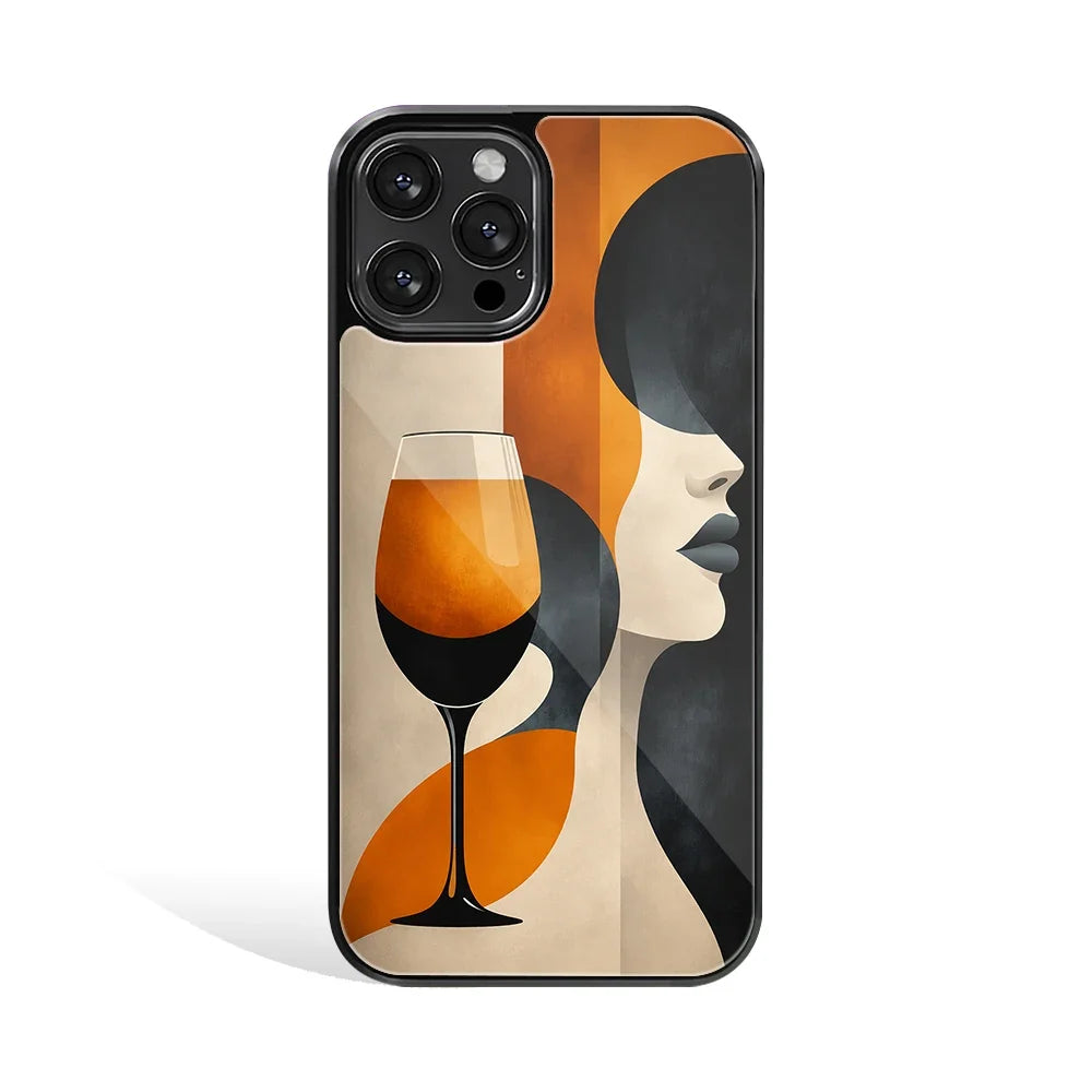The Persimmon Wine Phone Cover | Glass Case