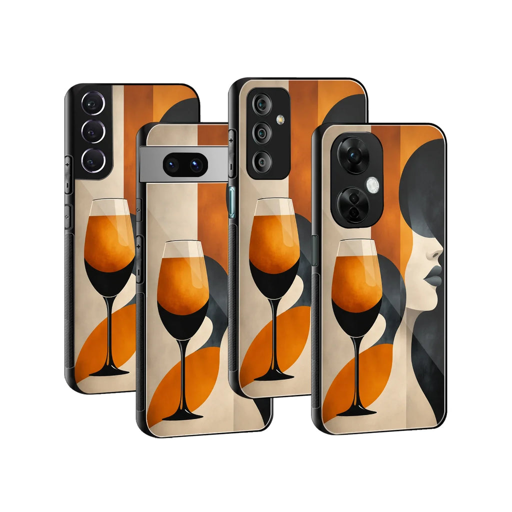 The Persimmon Wine Phone Cover | Glass Case