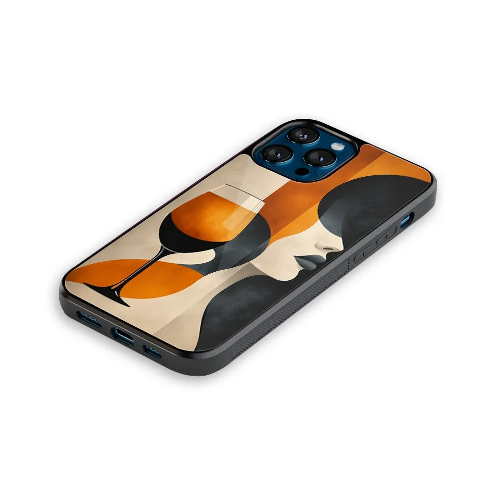 The Persimmon Wine Phone Cover | Glass Case