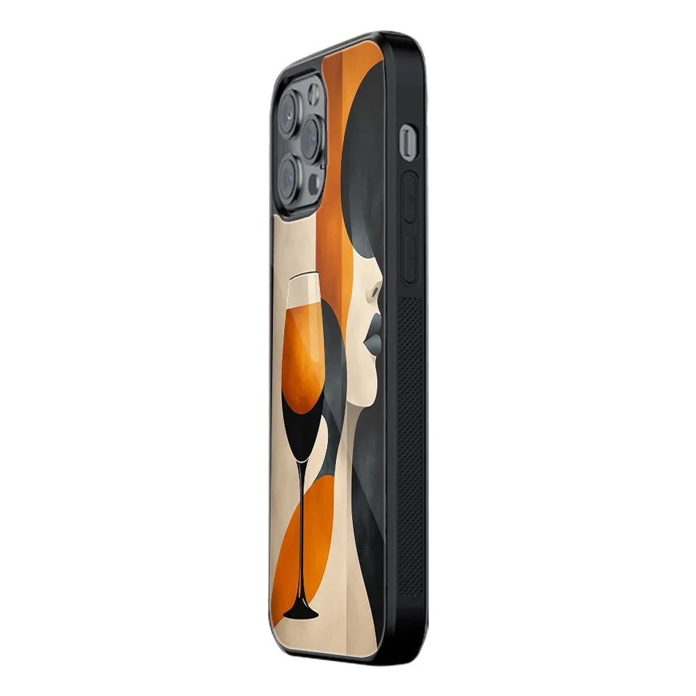 The Persimmon Wine Phone Cover | Glass Case