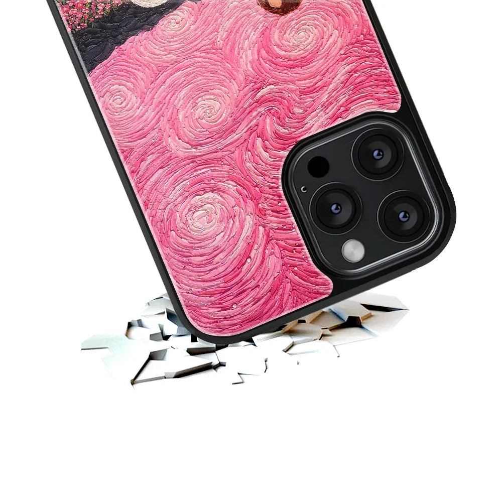 The Swan Garden Phone Cover | Glass Case