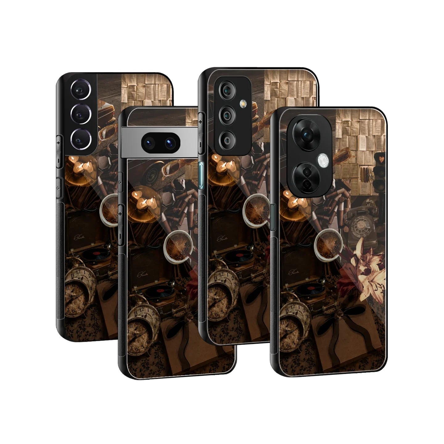 The Vintage Phone Cover | Glass Case