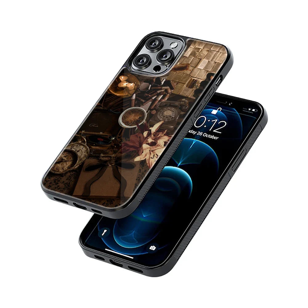 The Vintage Phone Cover | Glass Case