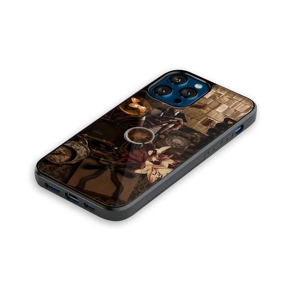 The Vintage Phone Cover | Glass Case