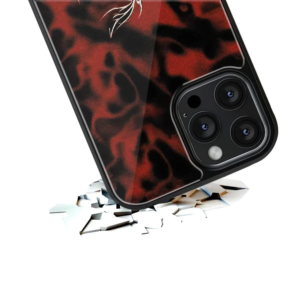 Thorn Cherry Phone Cover | Glass Case