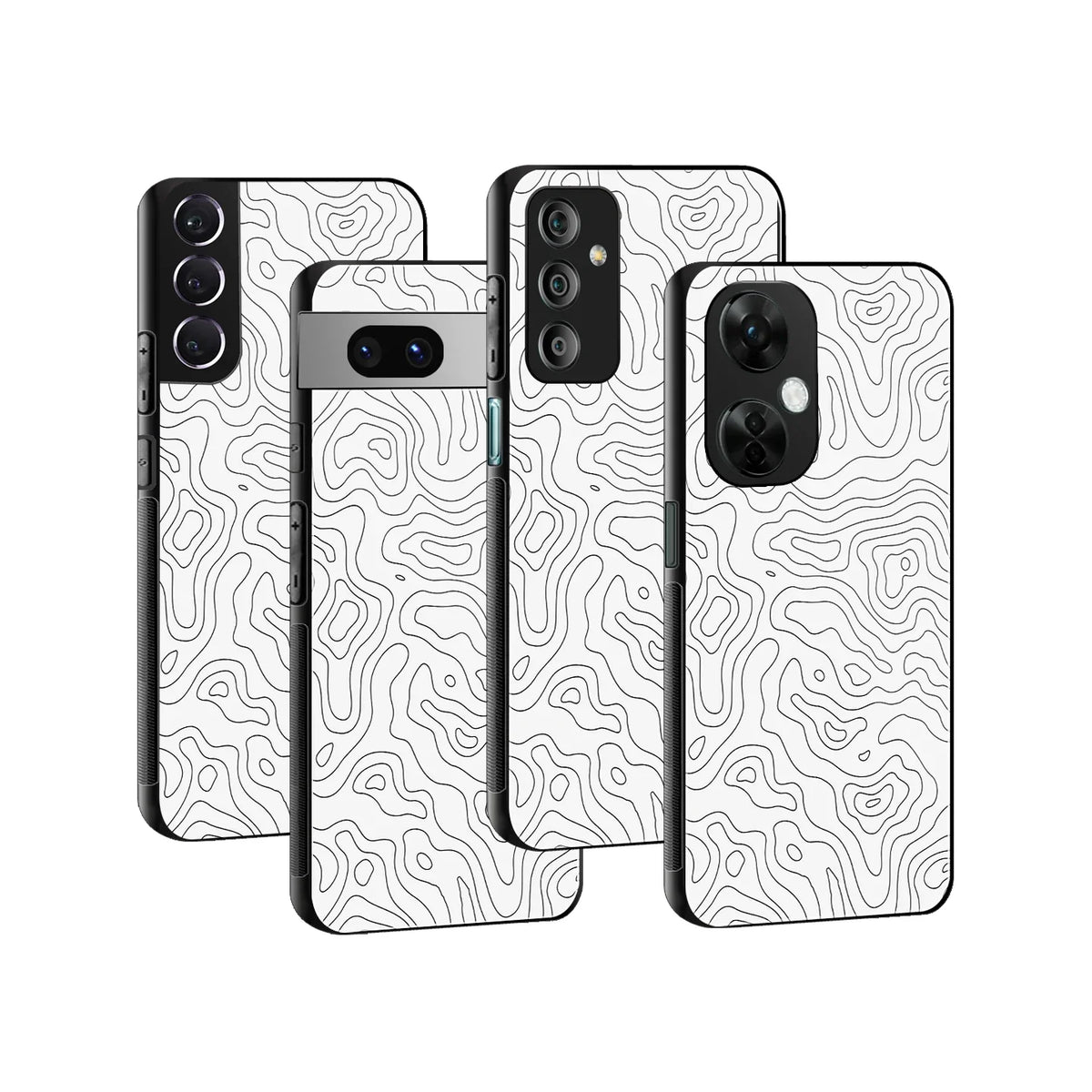 Topoline Phone Cover | Glass Case