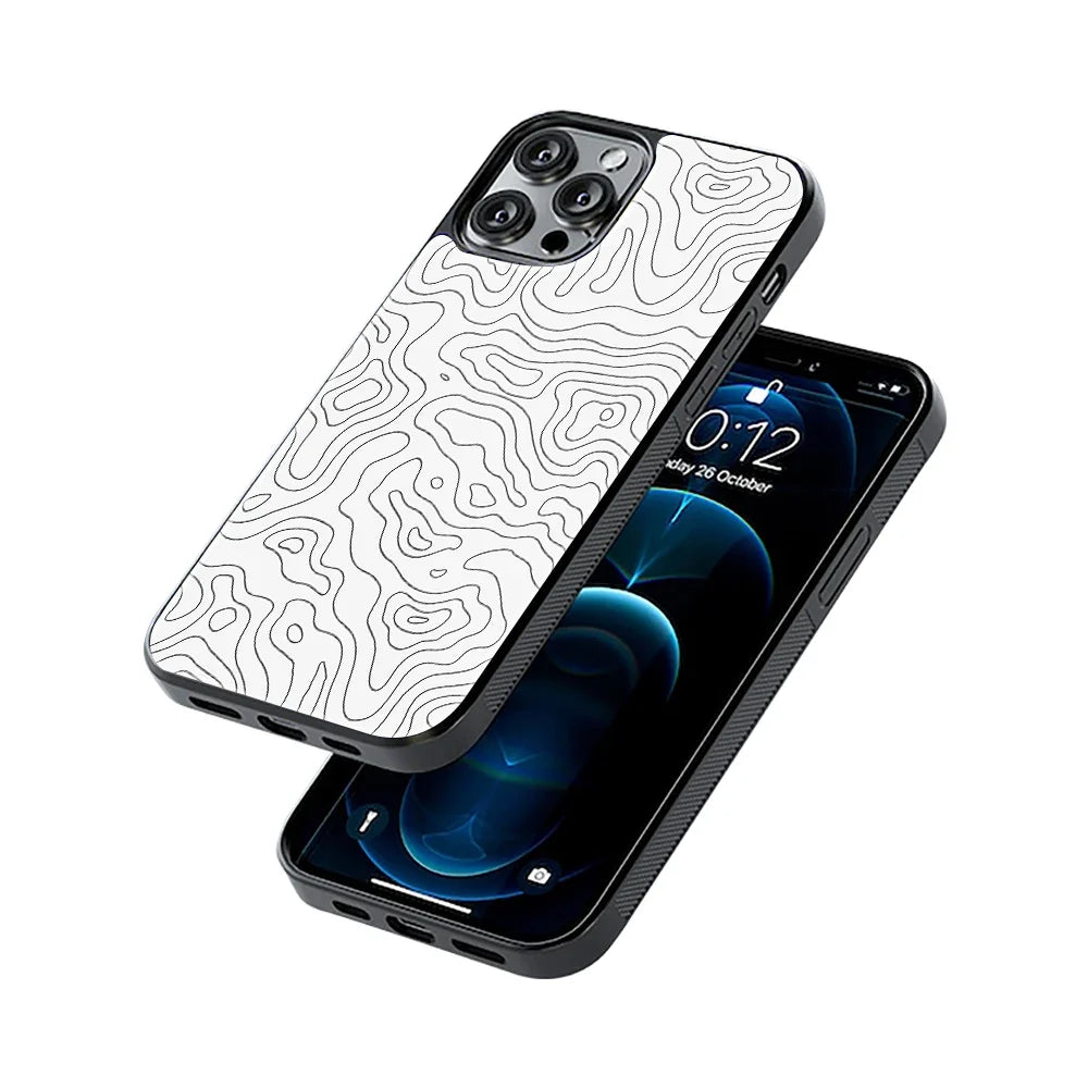 Topoline Phone Cover | Glass Case