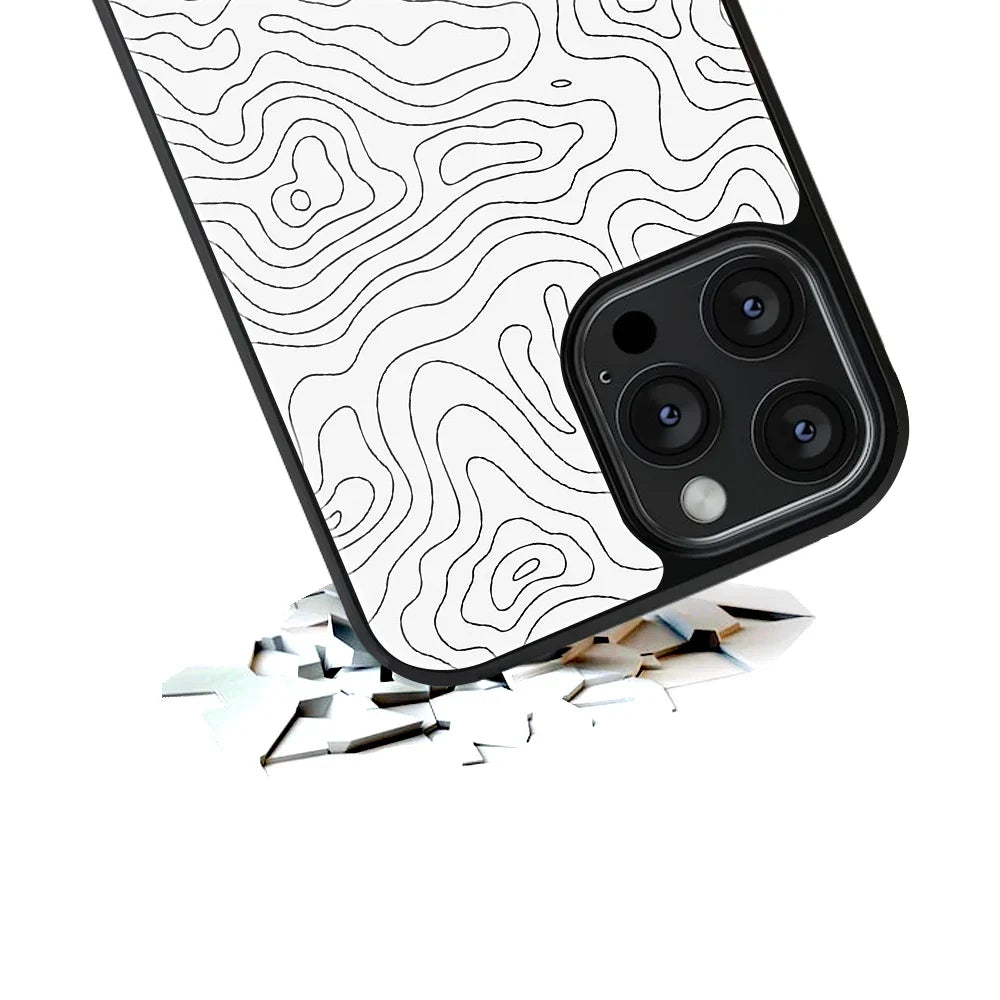 Topoline Phone Cover | Glass Case