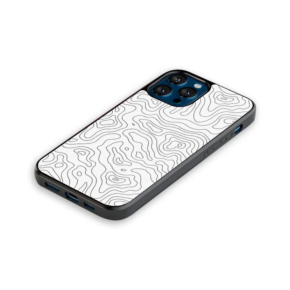 Topoline Phone Cover | Glass Case
