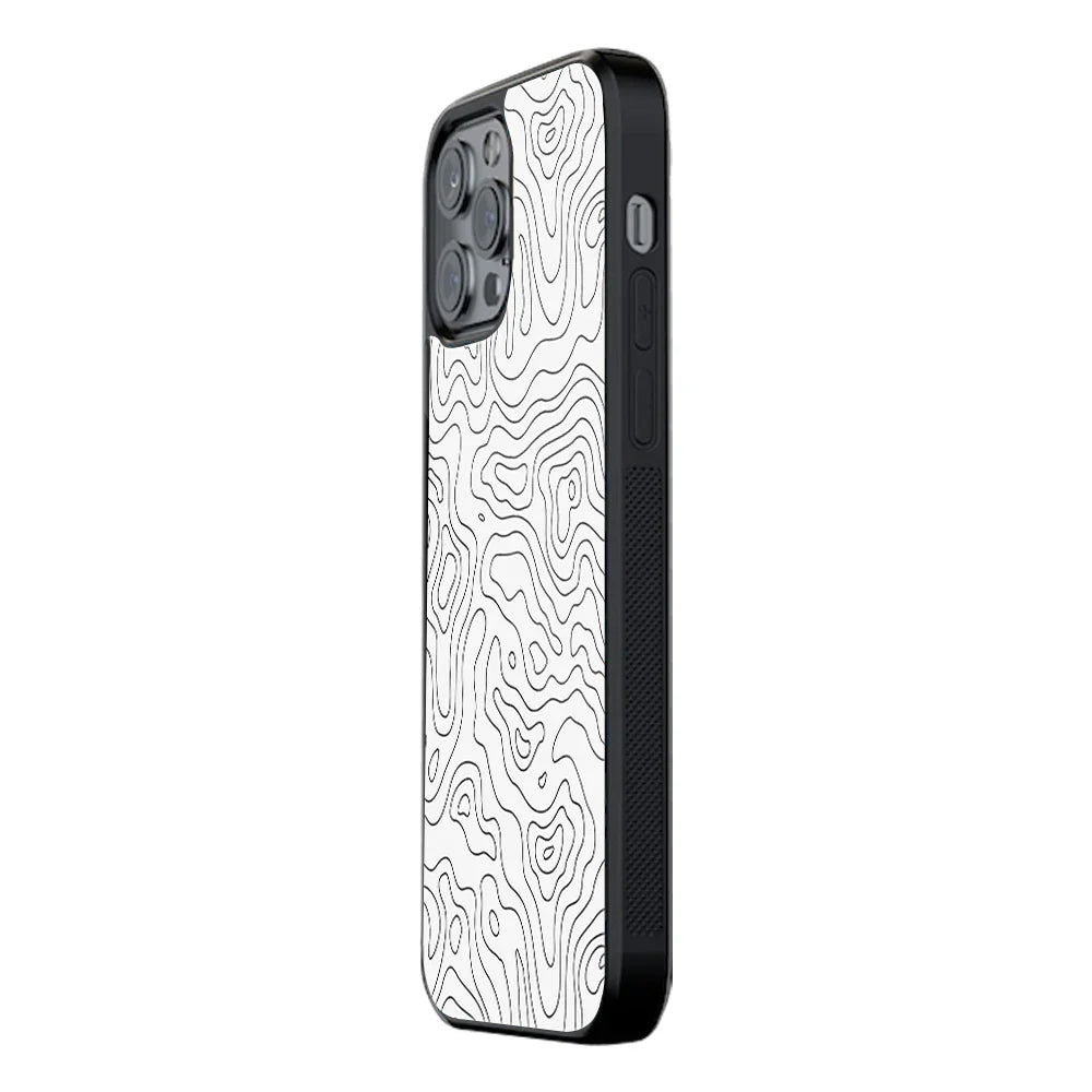Topoline Phone Cover | Glass Case