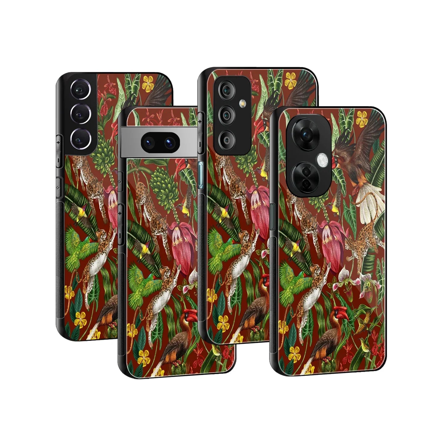 Tropic Roar Phone Cover | Glass Case