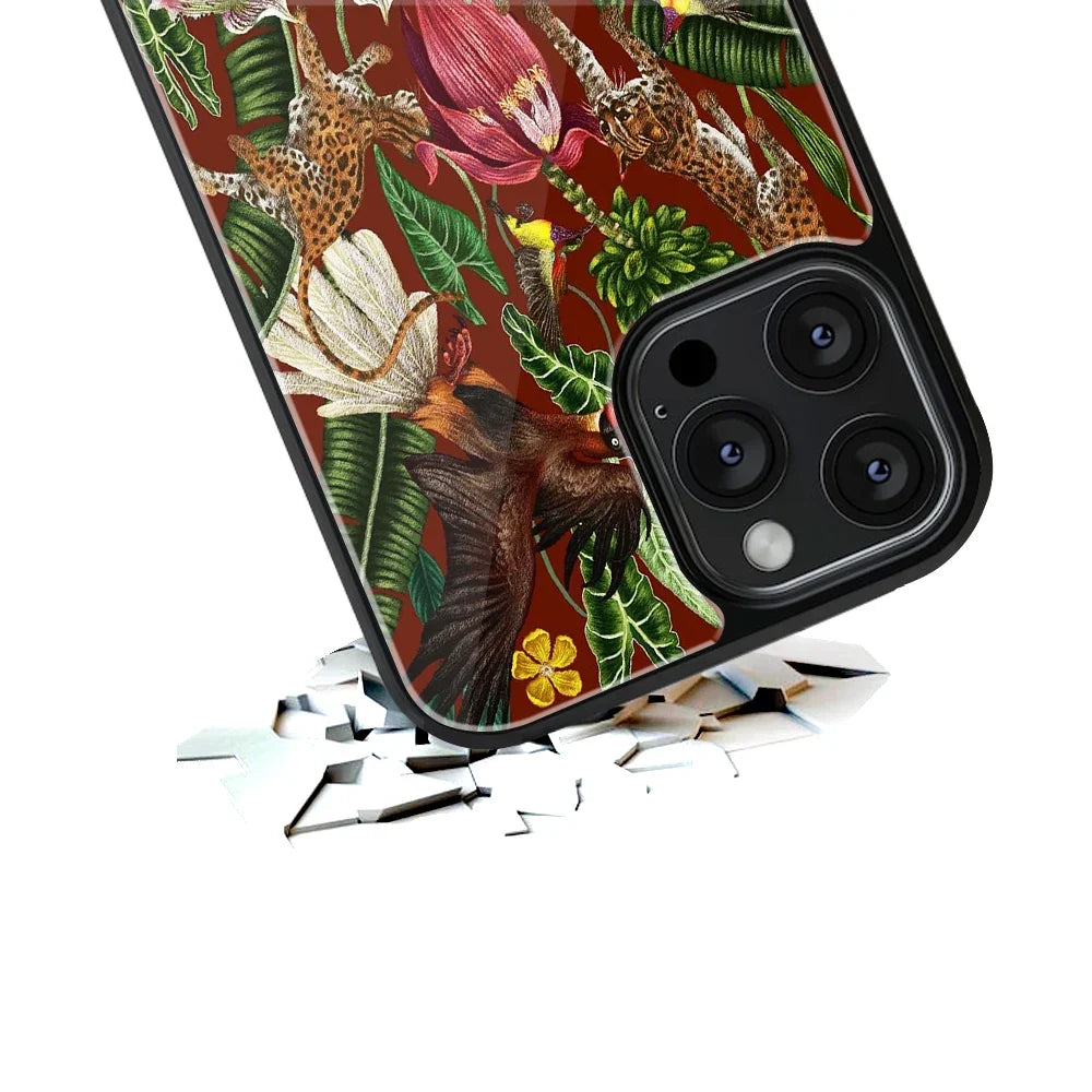 Tropic Roar Phone Cover | Glass Case