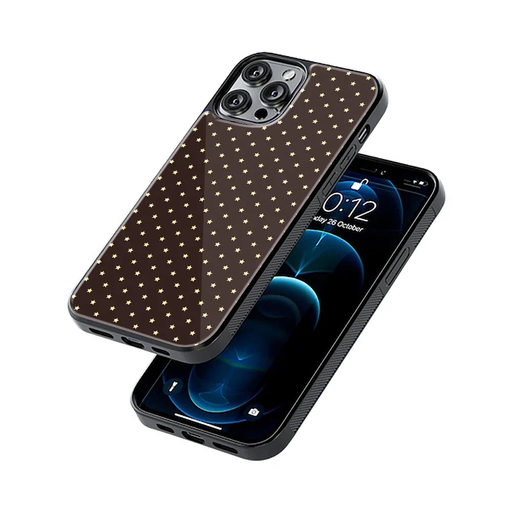 Twinkle Noir Phone Cover | Glass Case