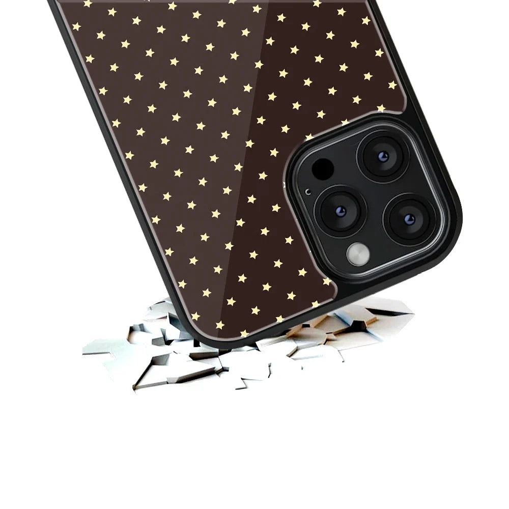 Twinkle Noir Phone Cover | Glass Case