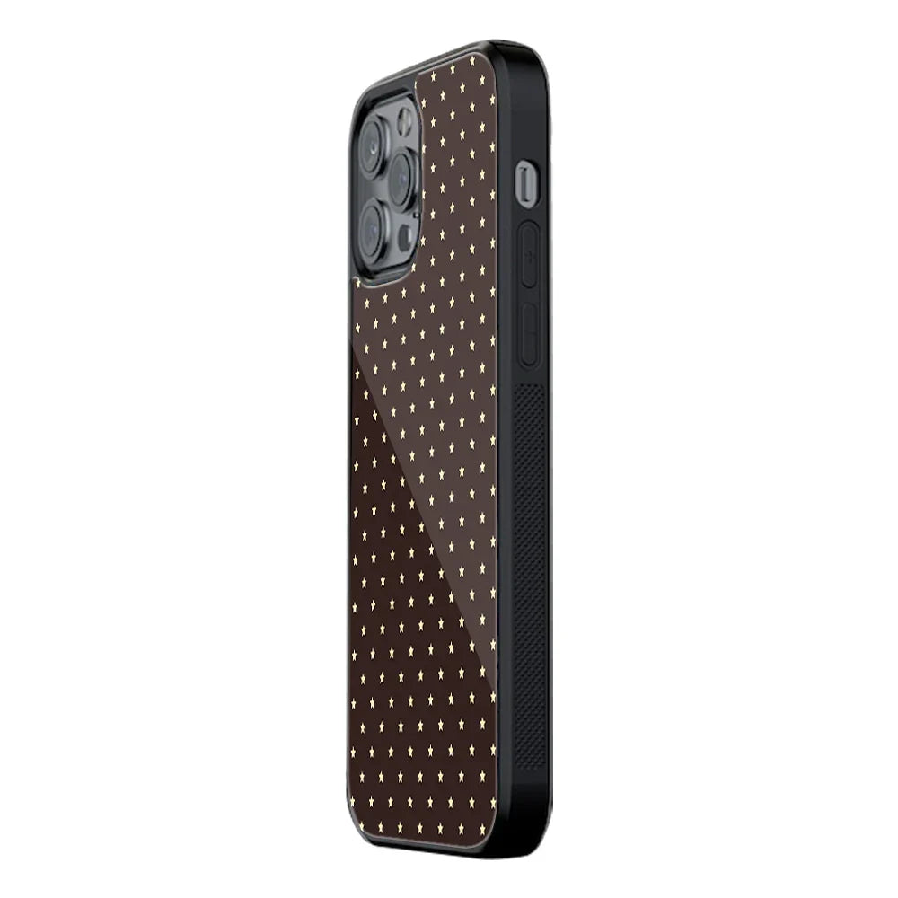 Twinkle Noir Phone Cover | Glass Case
