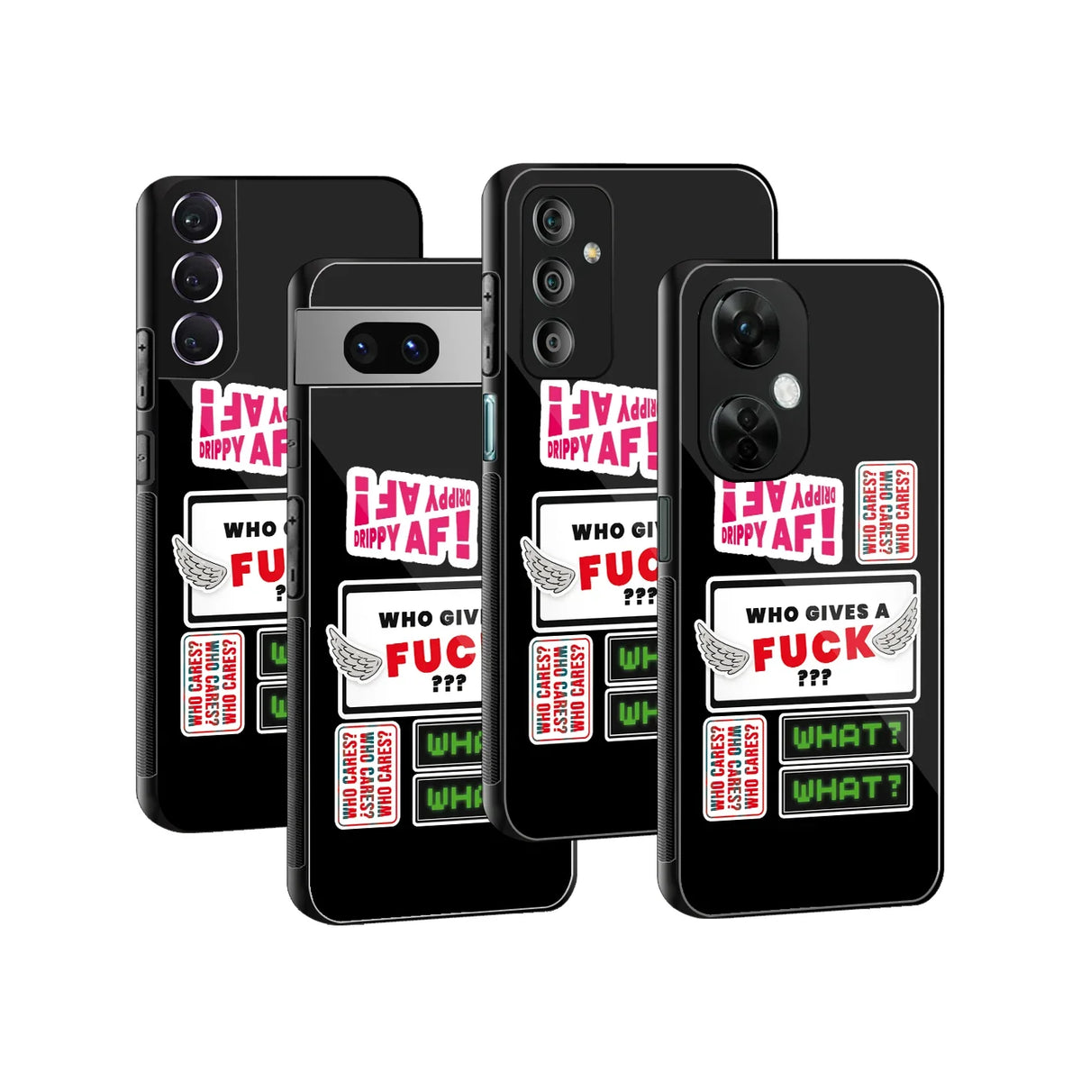 Unbothered Core Phone Cover | Glass Case