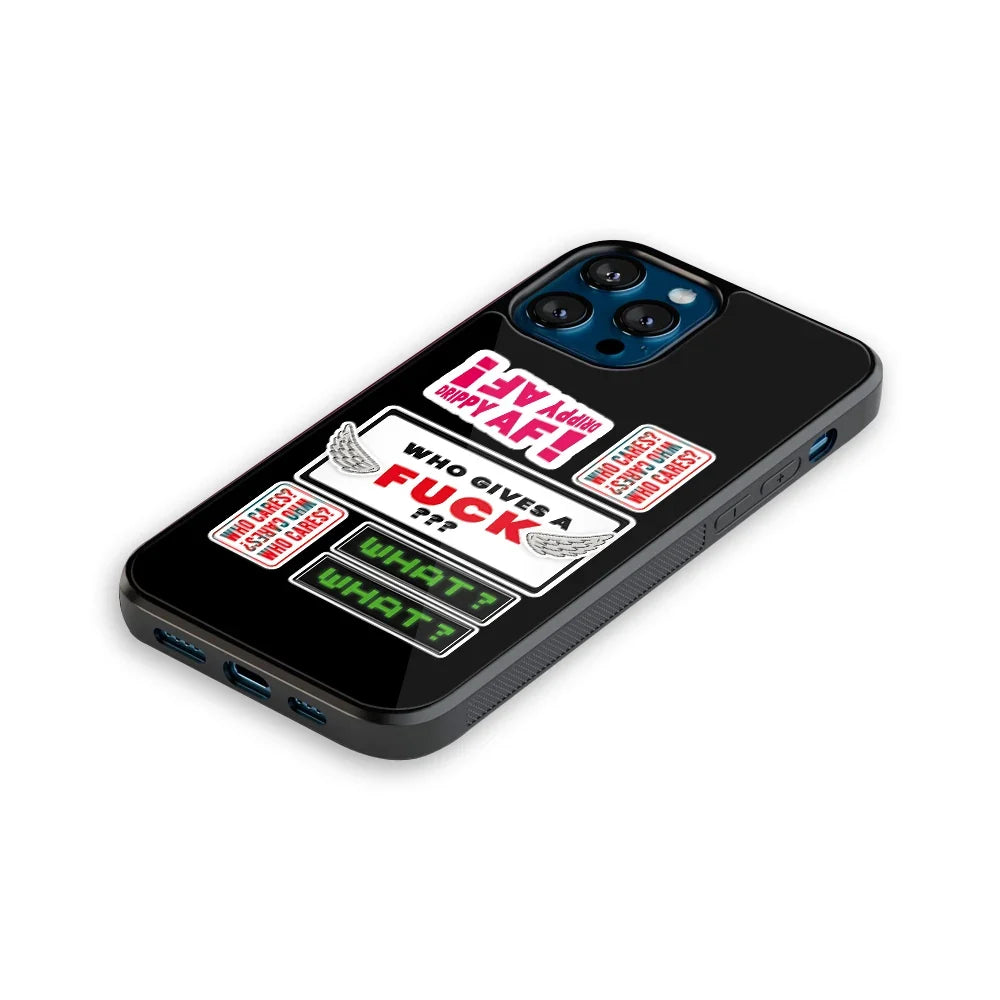 Unbothered Core Phone Cover | Glass Case