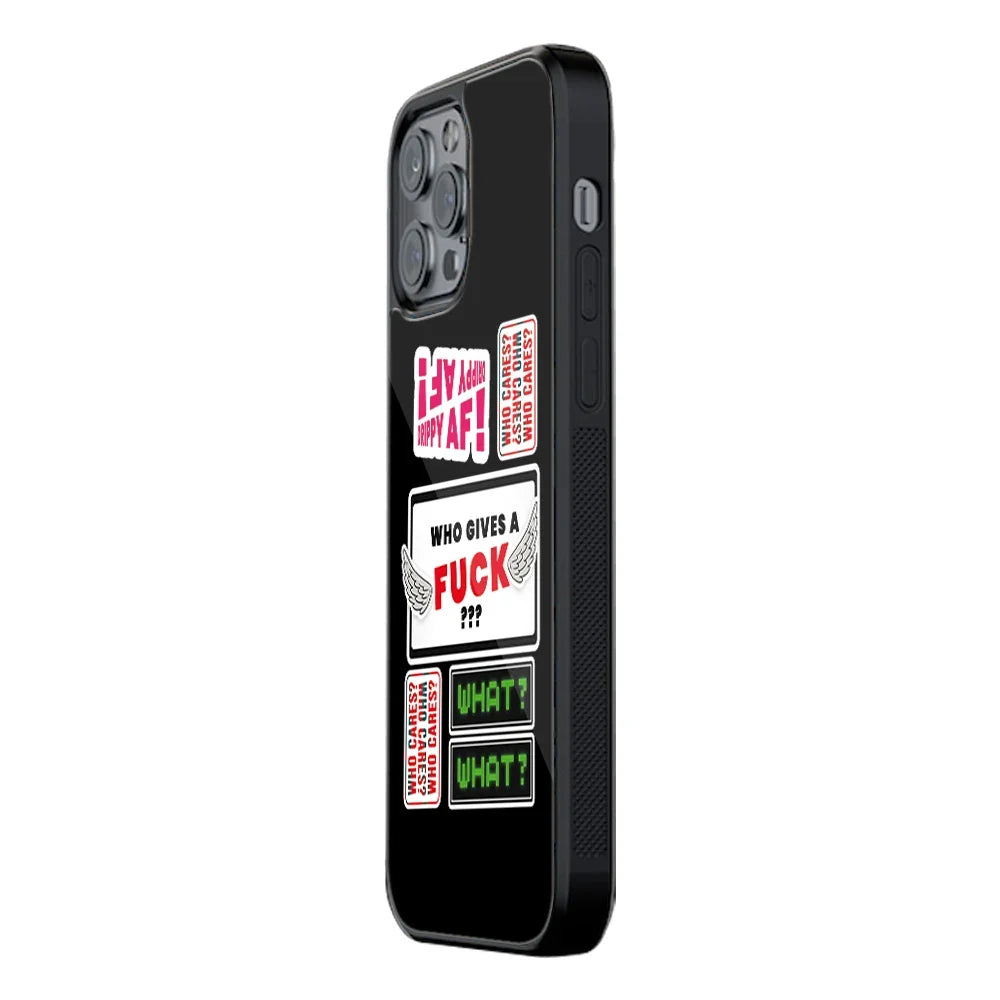 Unbothered Core Phone Cover | Glass Case
