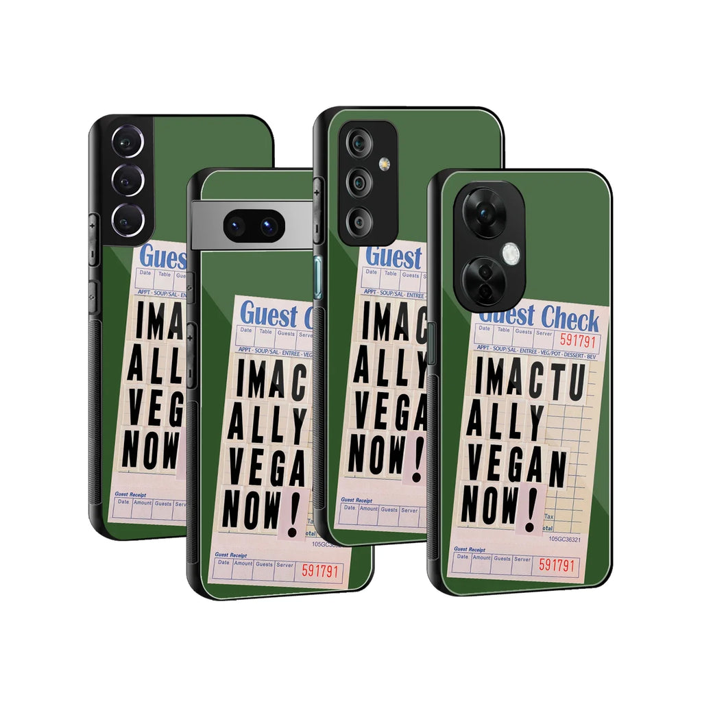 Vegan Phone Cover | Glass Case