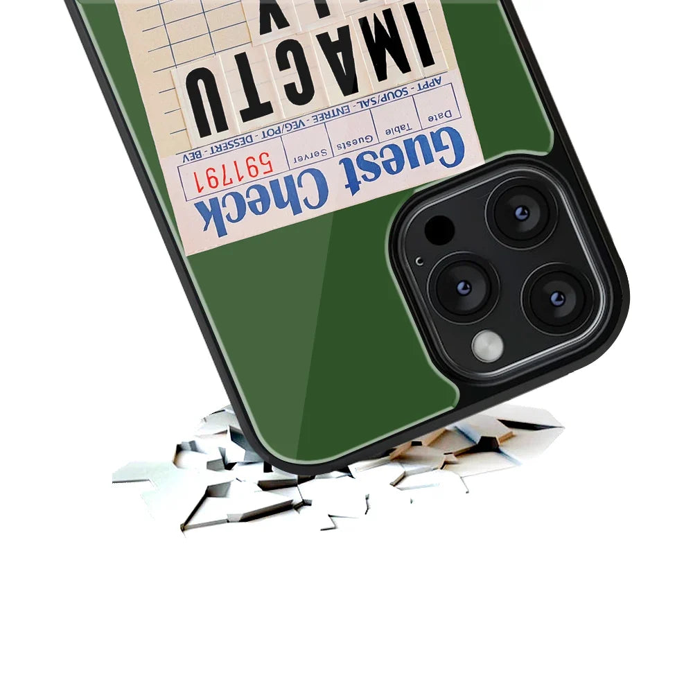 Vegan Phone Cover | Glass Case