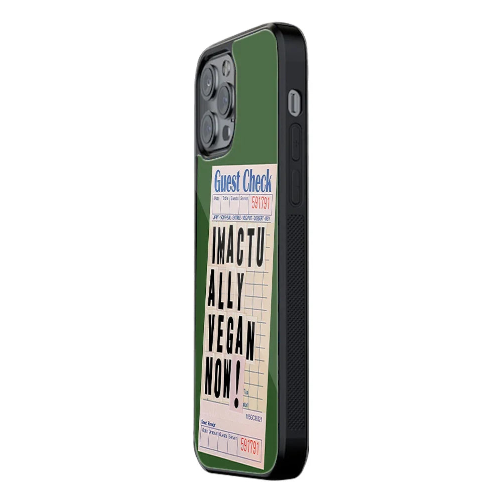 Vegan Phone Cover | Glass Case