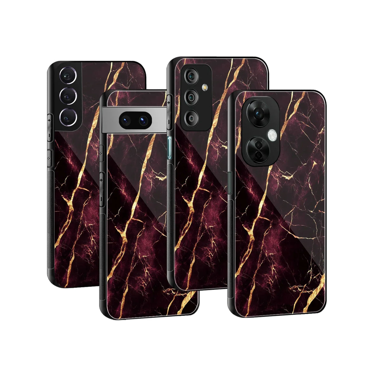 Velvet Magma Phone Cover | Glass Case