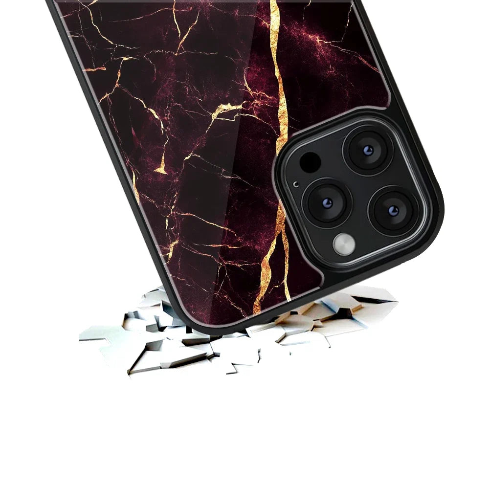 Velvet Magma Phone Cover | Glass Case