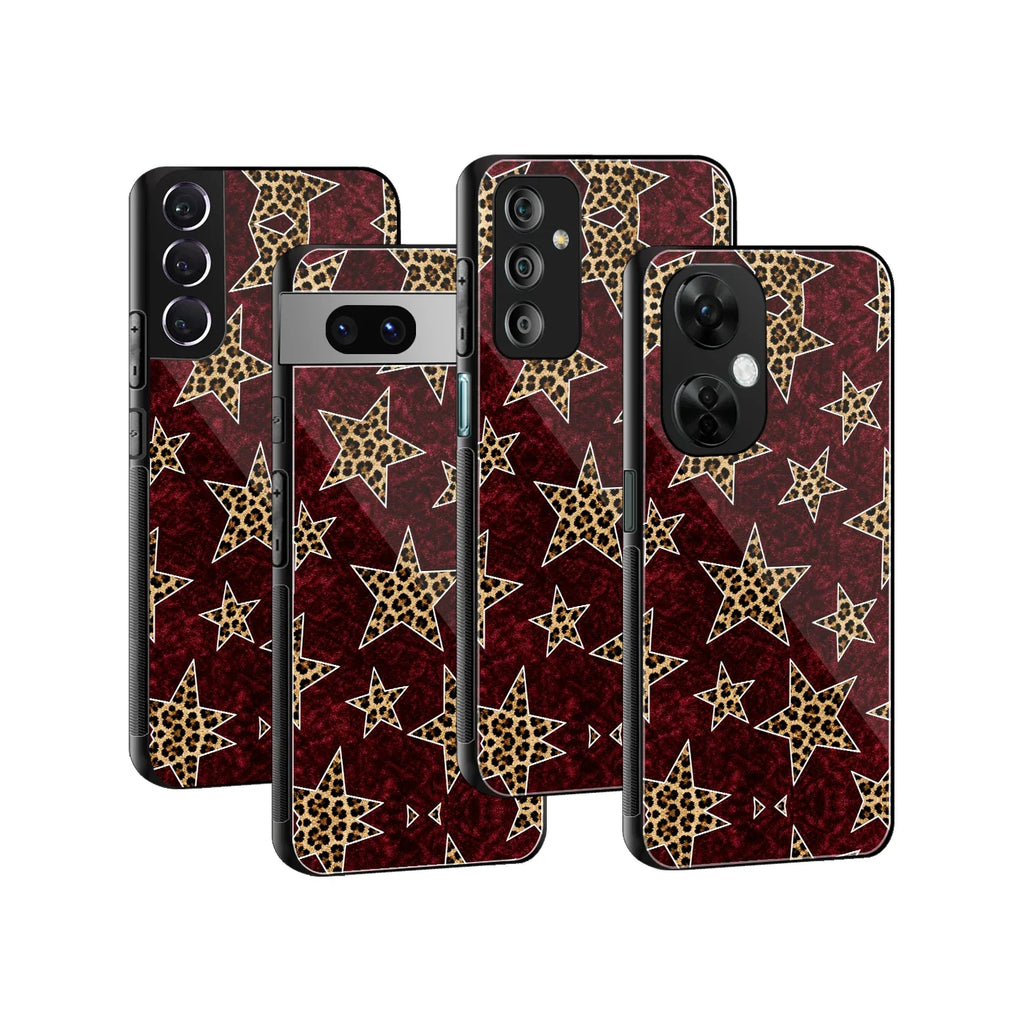 Velvet Star Phone Cover | Glass Case