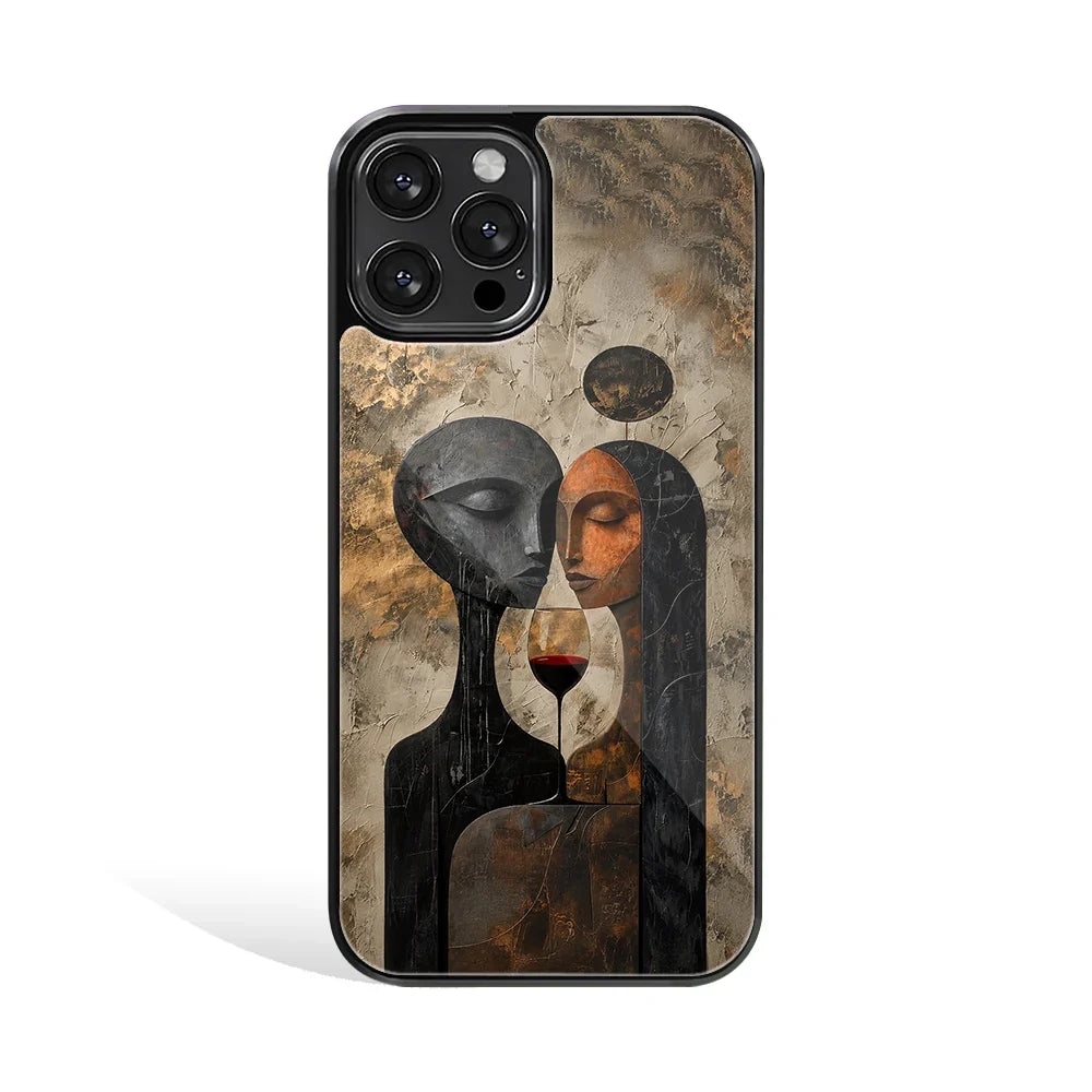 Vin Rouge Dairies Phone Cover | Glass Case